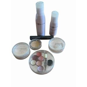 Sheer Cover 7-pc Skincare & Makeup Set Mineral Foundation Concealer Palette